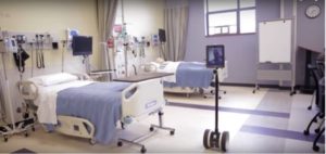 clinical simulations, telepresence robots